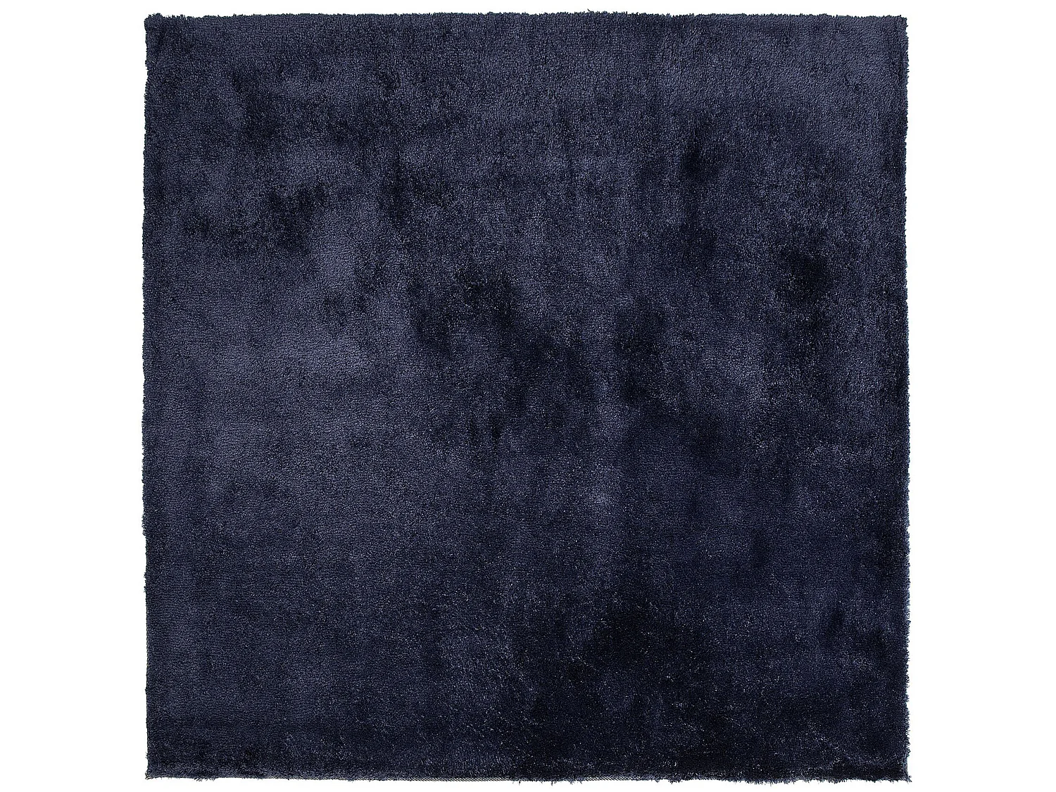 Tappeto shaggy blu scuro 200 x 200 cm EVREN