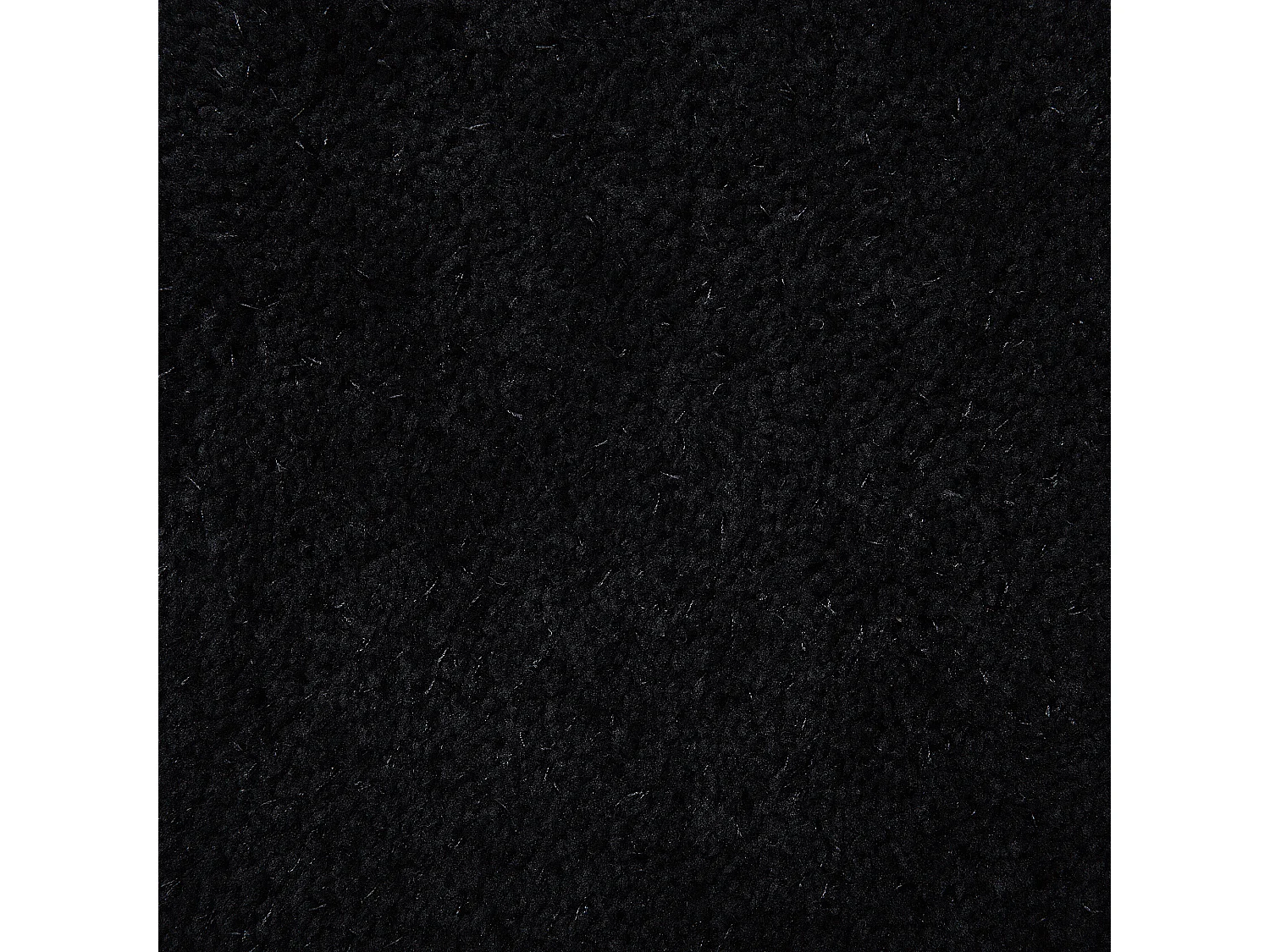 Vloerkleed polyester zwart ⌀ 140 cm DEMRE