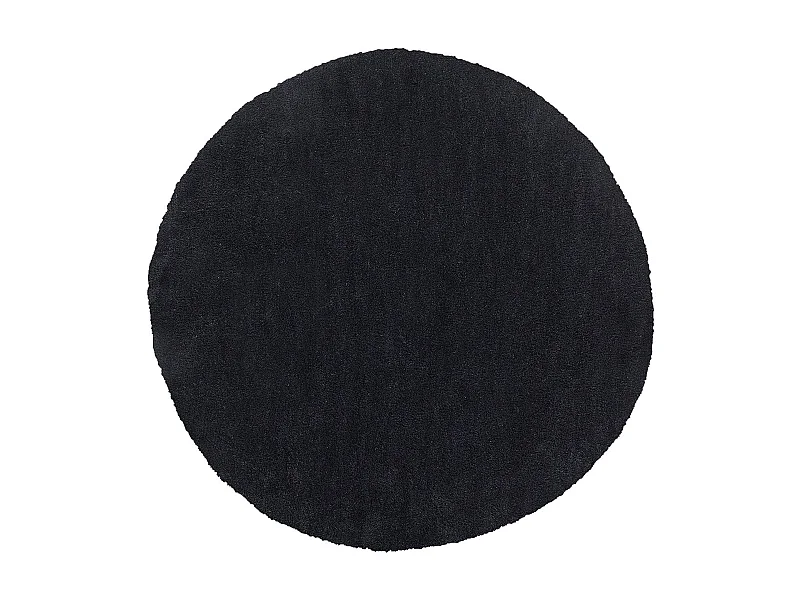 Tapis à poils longs DEMRE Noir ø 140 cm