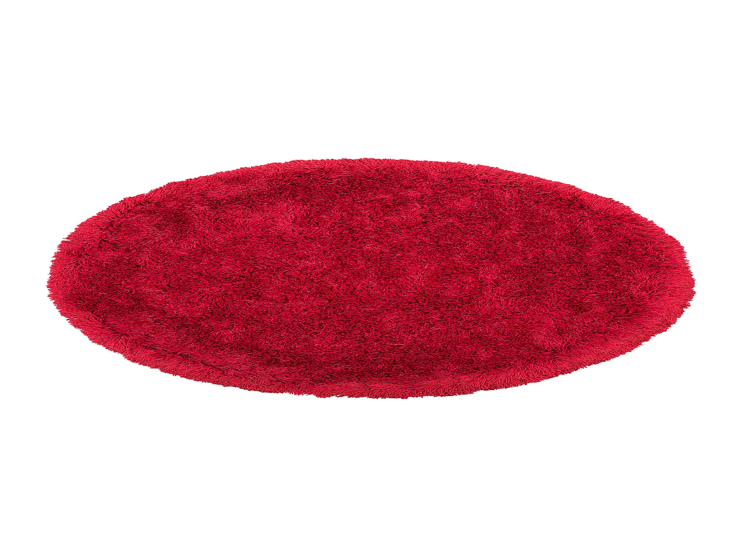 Teppich rot ⌀ 140 cm Shaggy CIDE
