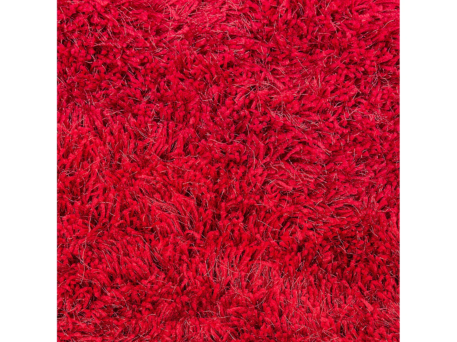 Tapis rond rouge CIDE