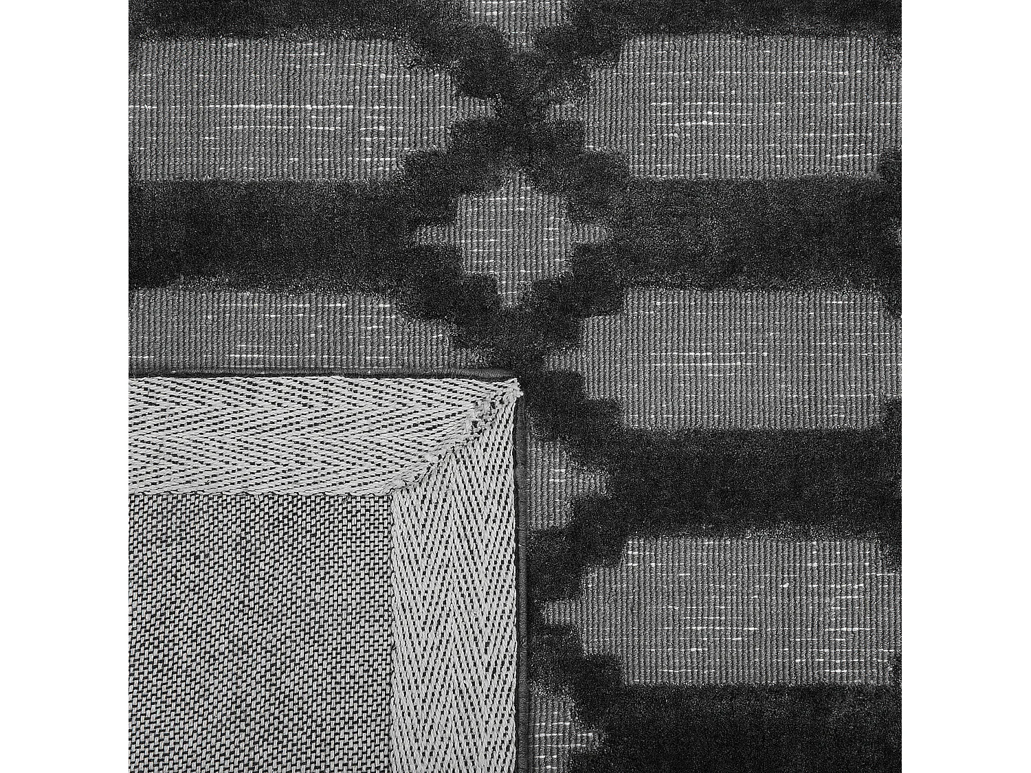 Dywan wiskozowy 140 x 200 cm szary CIZRE