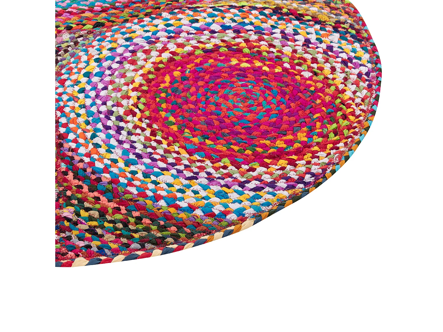 Tapis LADIK Multicolore ø 140 cm Coton