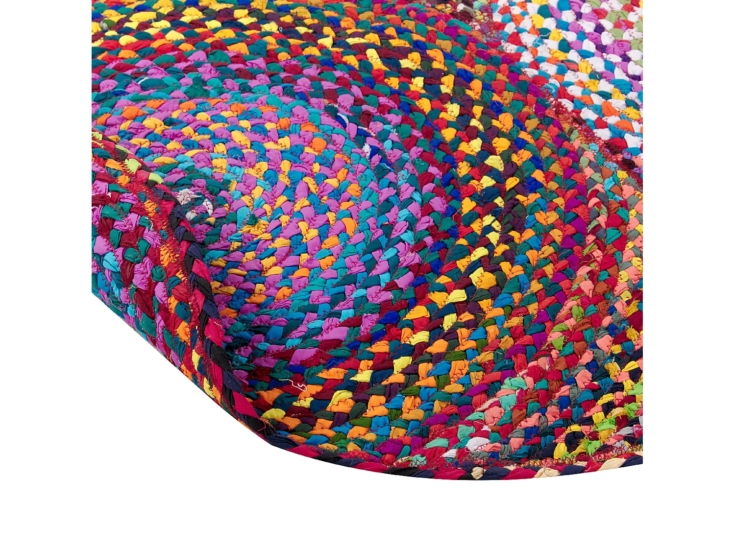 Tapis LADIK Multicolore ø 140 cm Coton
