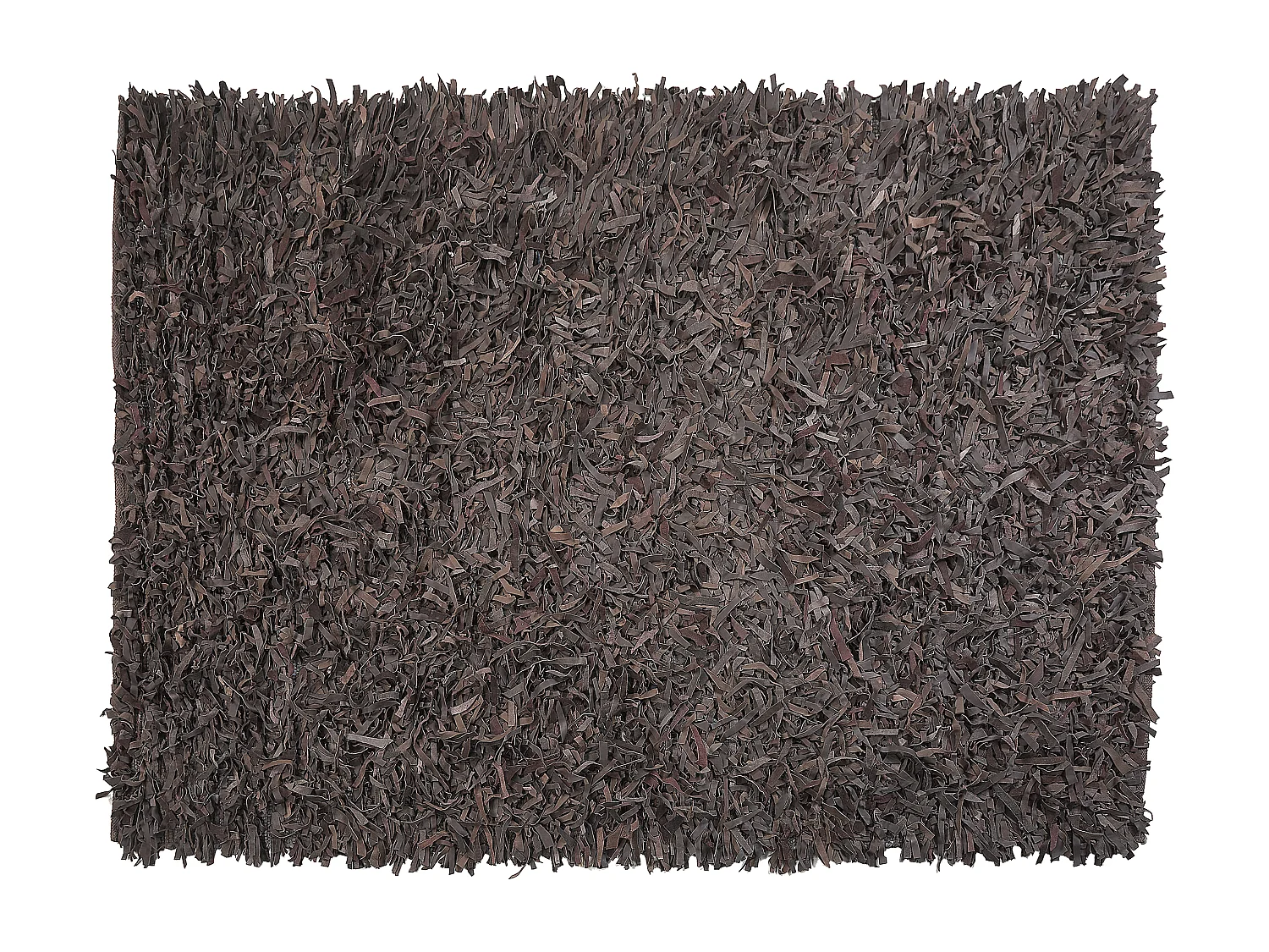 Tapis MUT Marron foncé 160 x 230 cm Cuir