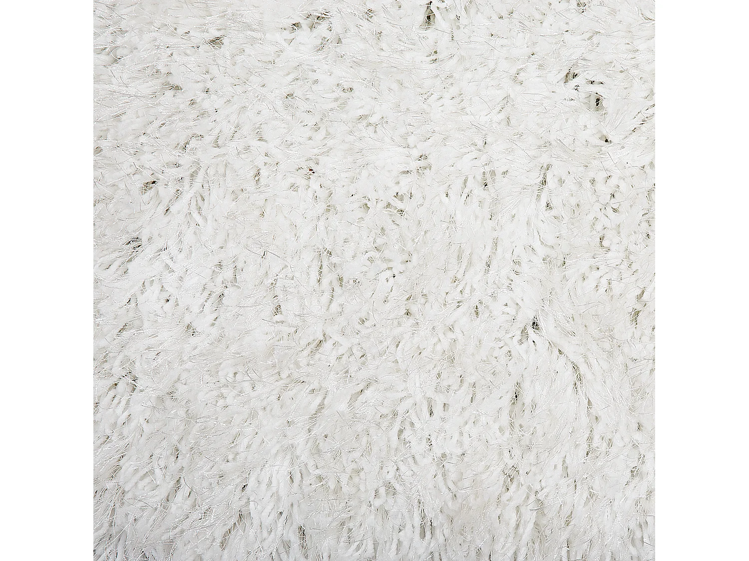 Vloerkleed polyester wit 80 x 150 cm CIDE