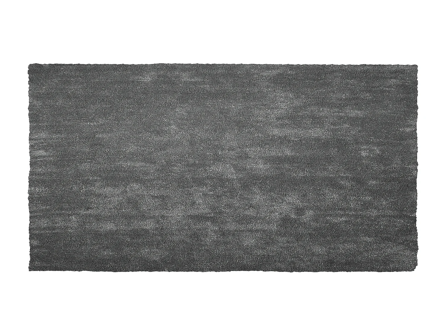 Tapete cinzento escuro 80 x 150 cm DEMRE