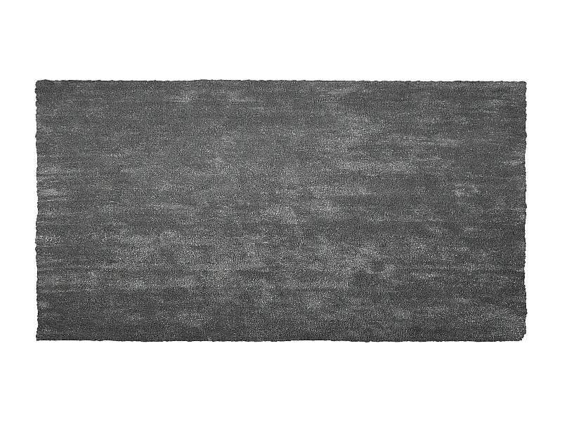 Tapete cinzento escuro 80 x 150 cm DEMRE
