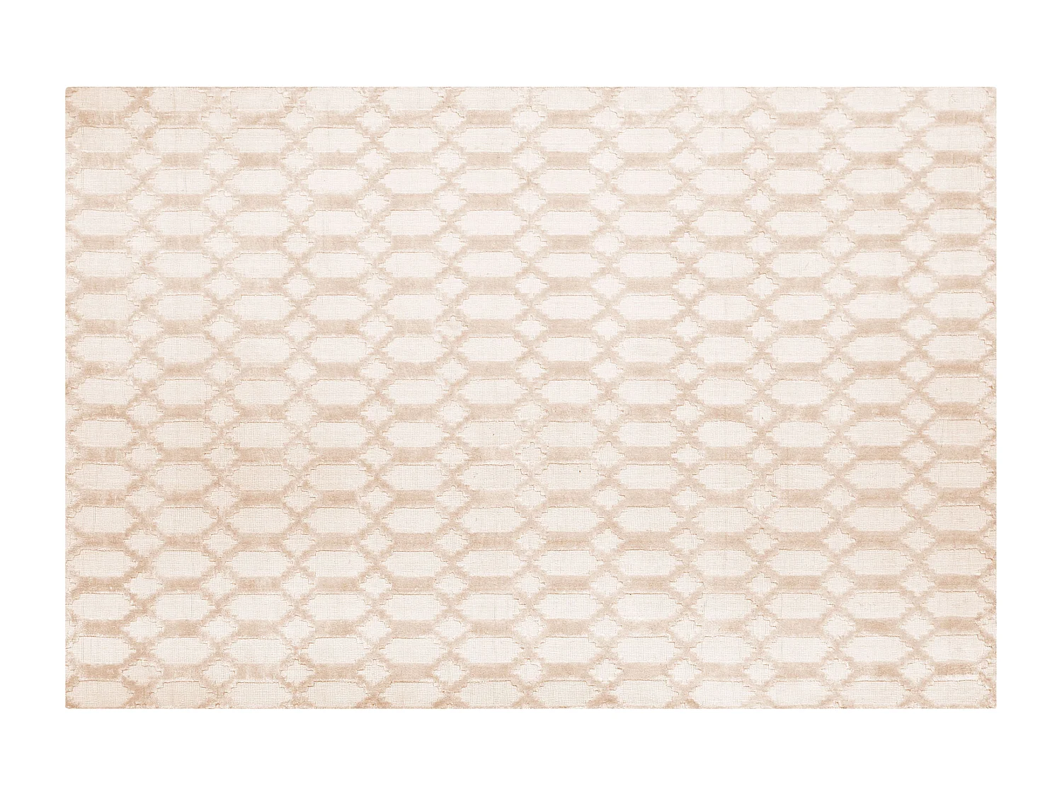 Vloerkleed viscose beige 160 x 230 cm CIZRE