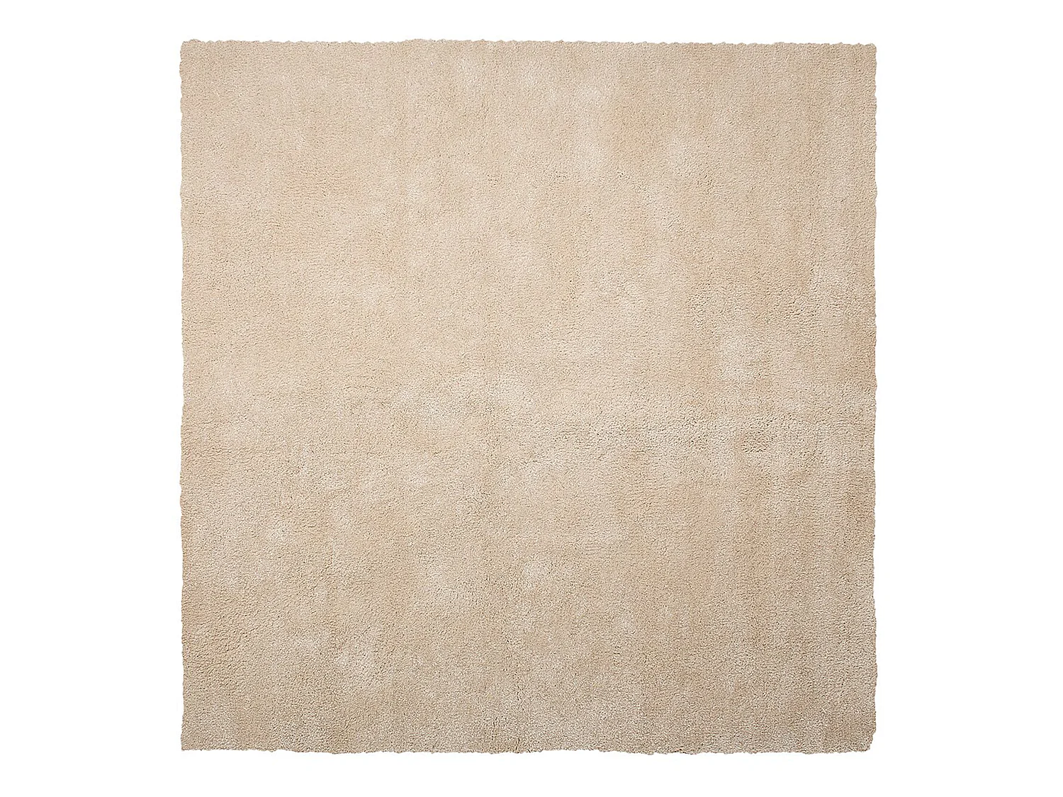 Tapis à poils longs DEMRE Beige clair 200 x 200 cm