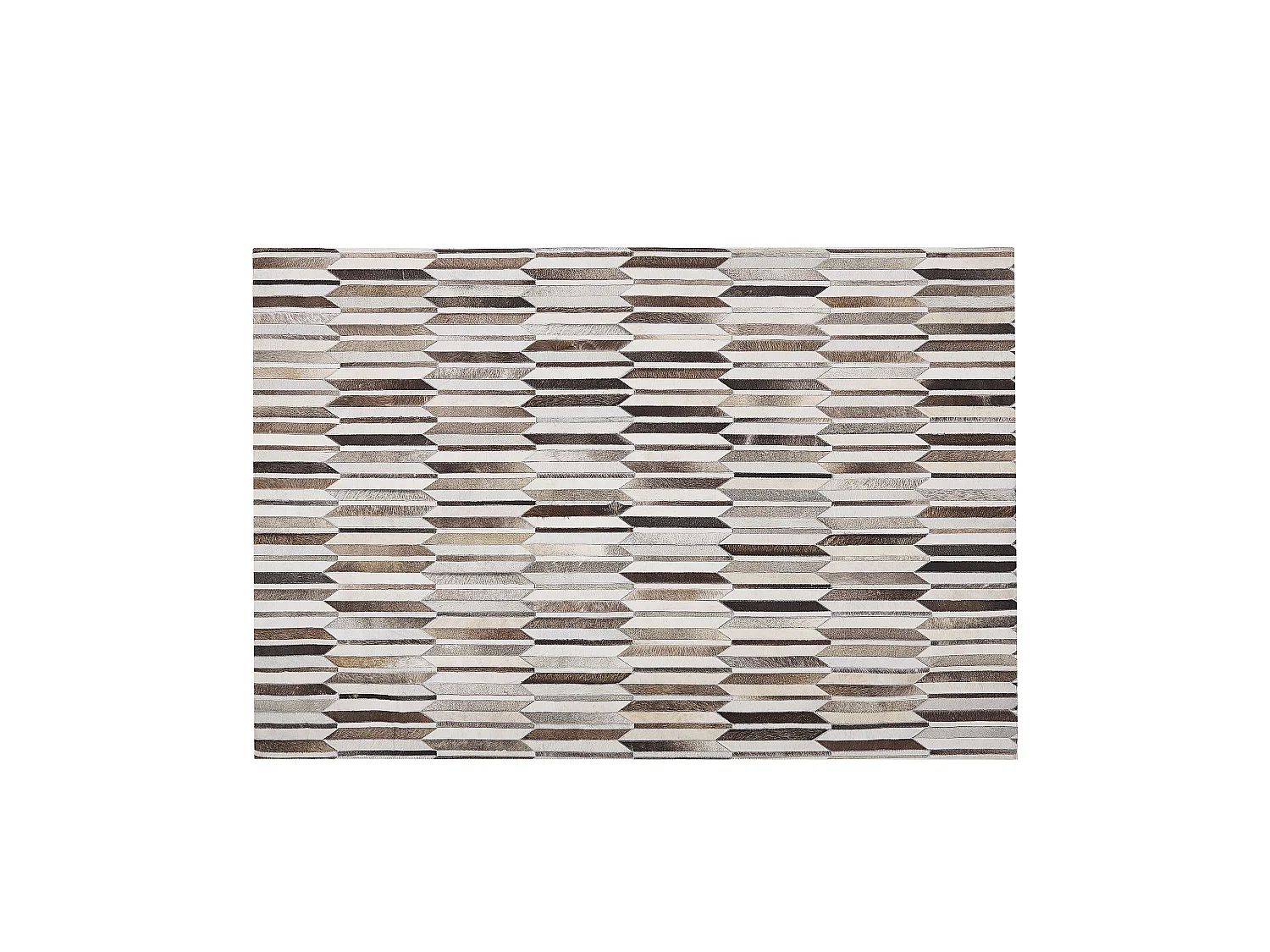 Tapis KULALAR 140 x 200 cm Cuir Beige
