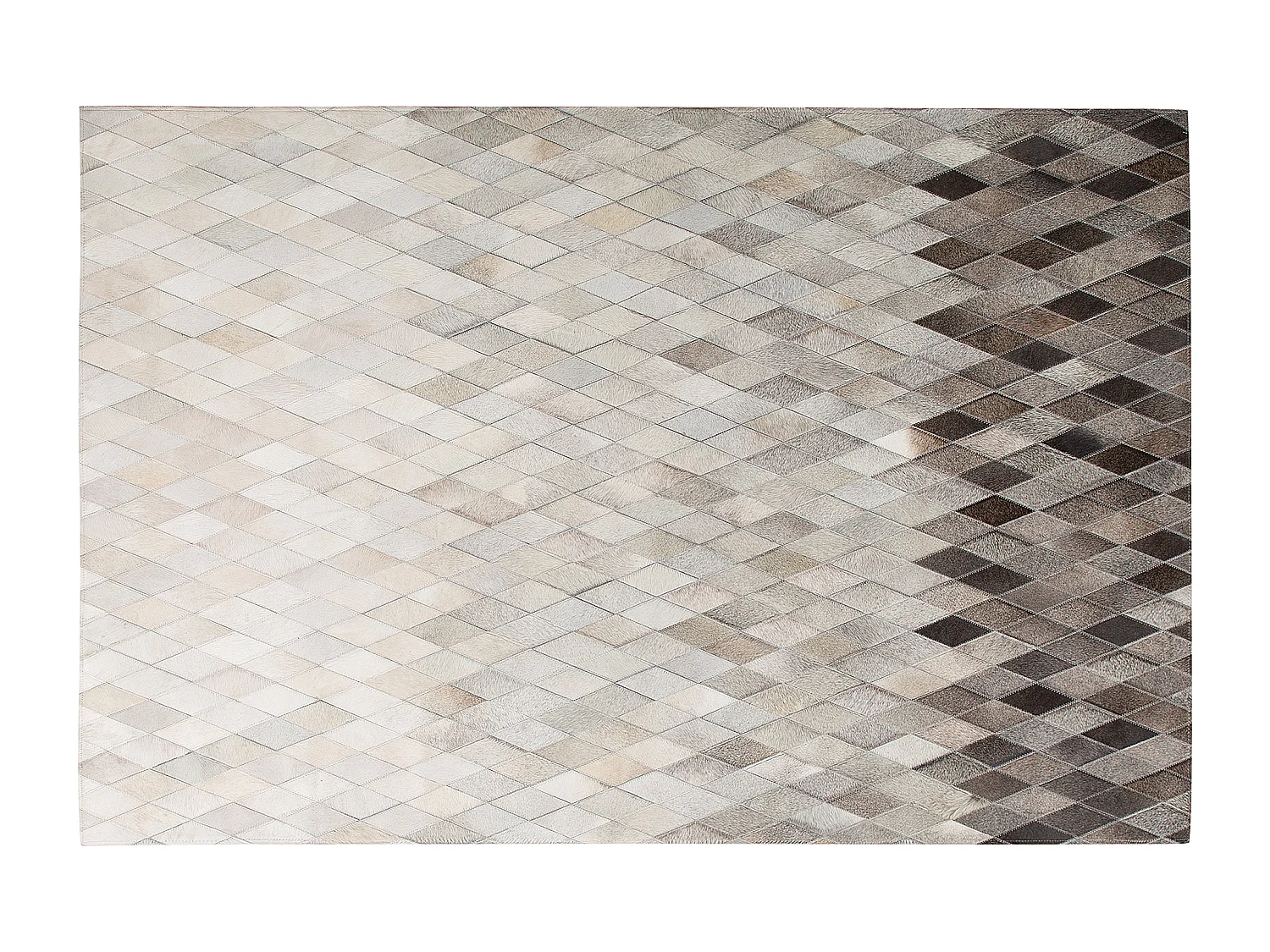 Tapis MALDAN Beige 140 x 200 cm Cuir