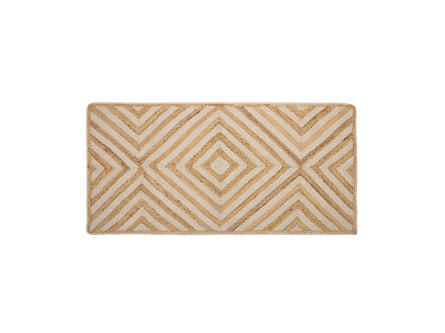 Tapis PIRLI 80 x 150 cm Jute Beige