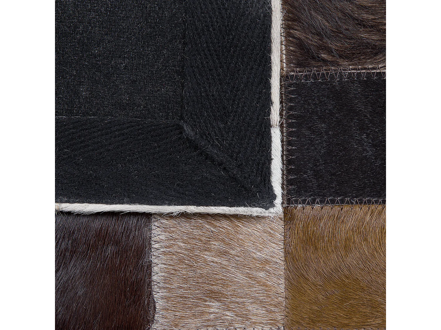 Tapis OKCULU Marron 160 x 230 cm Cuir