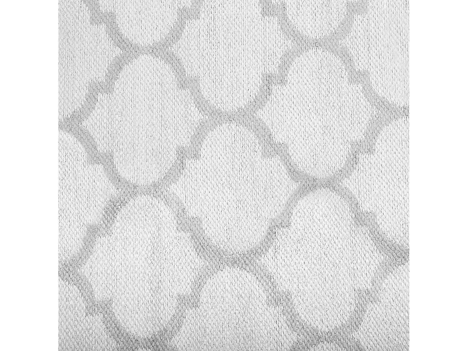 Tappeto da esterno reversibile 140 x 200 cm Grigio AKSU