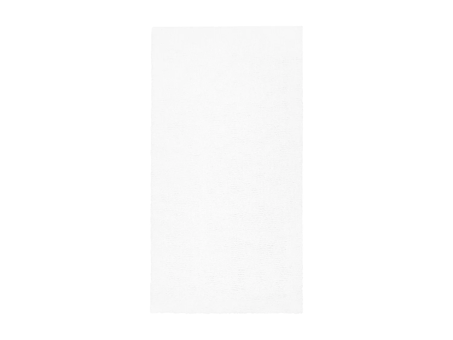 Tapete branco 80 x 150 cm DEMRE