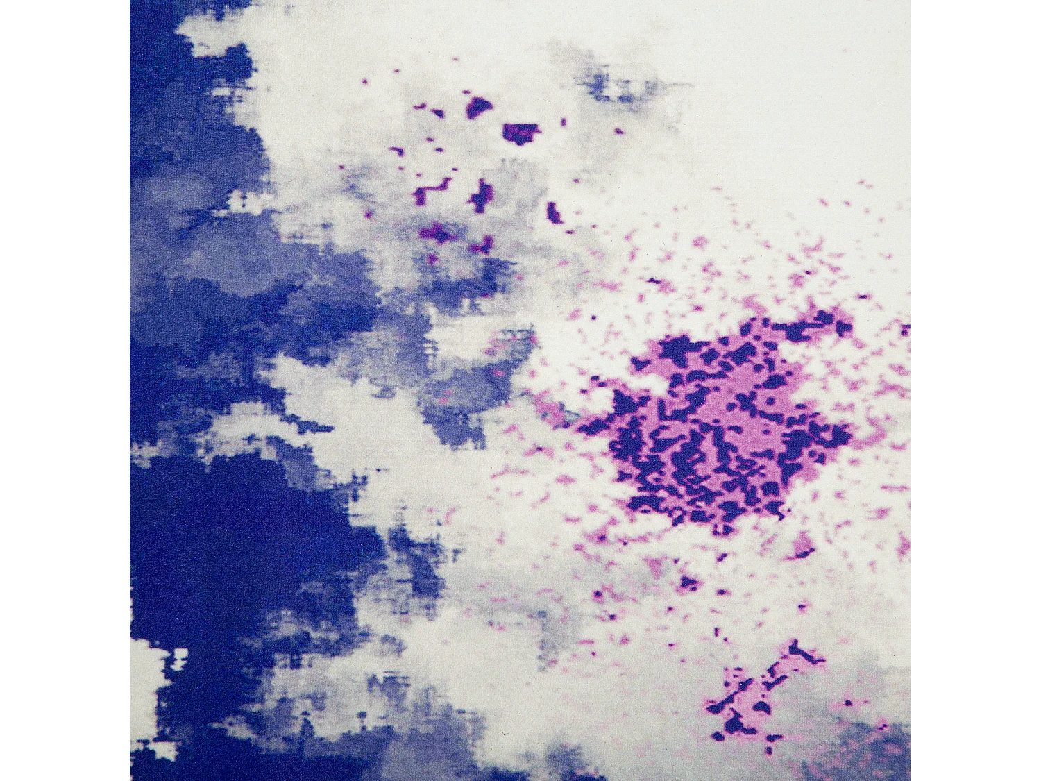 Teppich bunt rechteckig Kurzflor modernes Muster 160 x 230 cm Kadirli