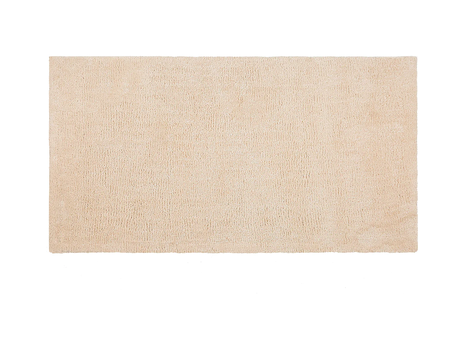 Tapis à poils longs DEMRE Beige clair 80 x 150 cm