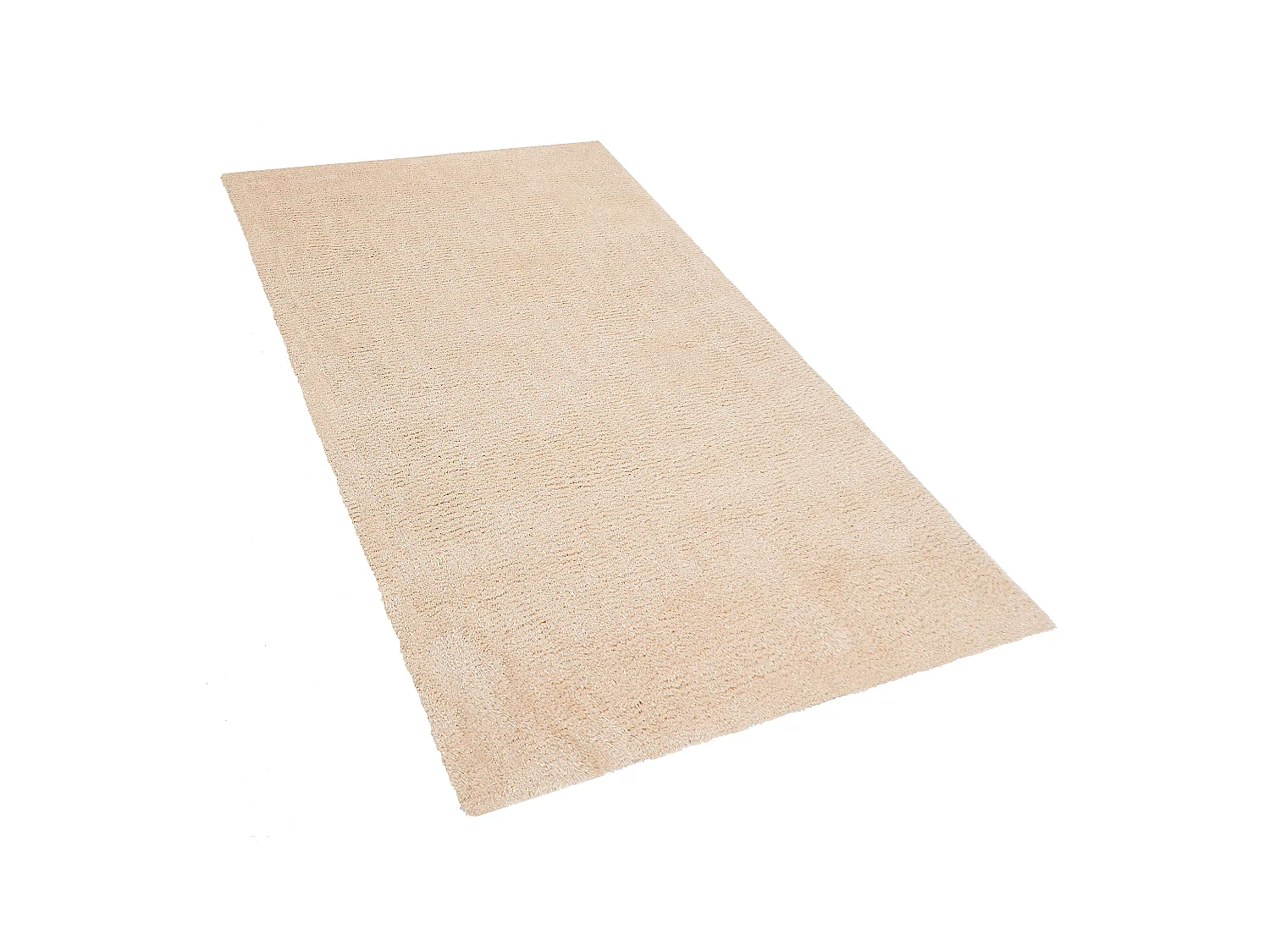 Teppich hellbeige 80 x 150 cm Shaggy DEMRE