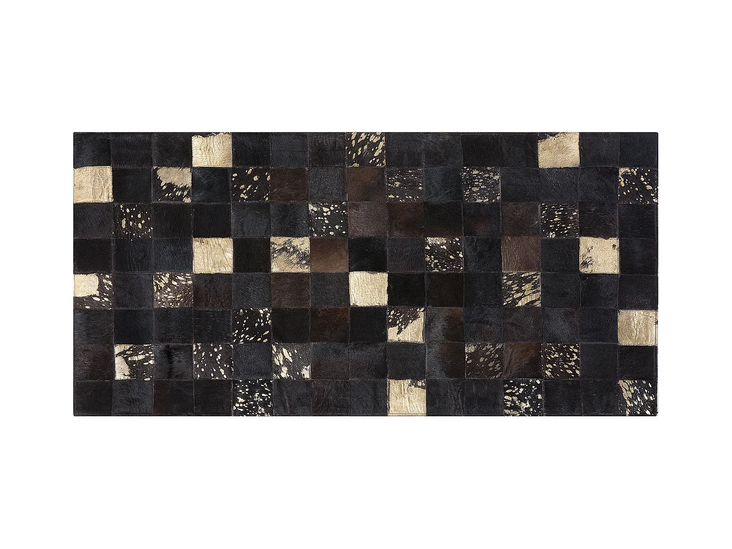 Tapis BANDIRMA Marron 80 x 150 cm Cuir