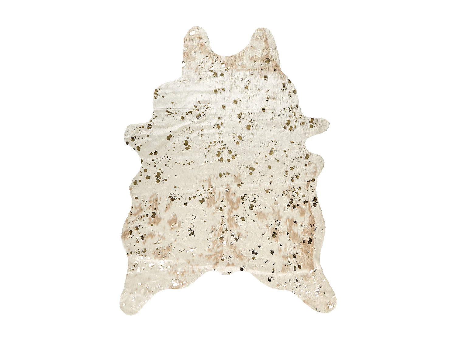 simili de vache BOGONG Beige clair 150 x 200 cm