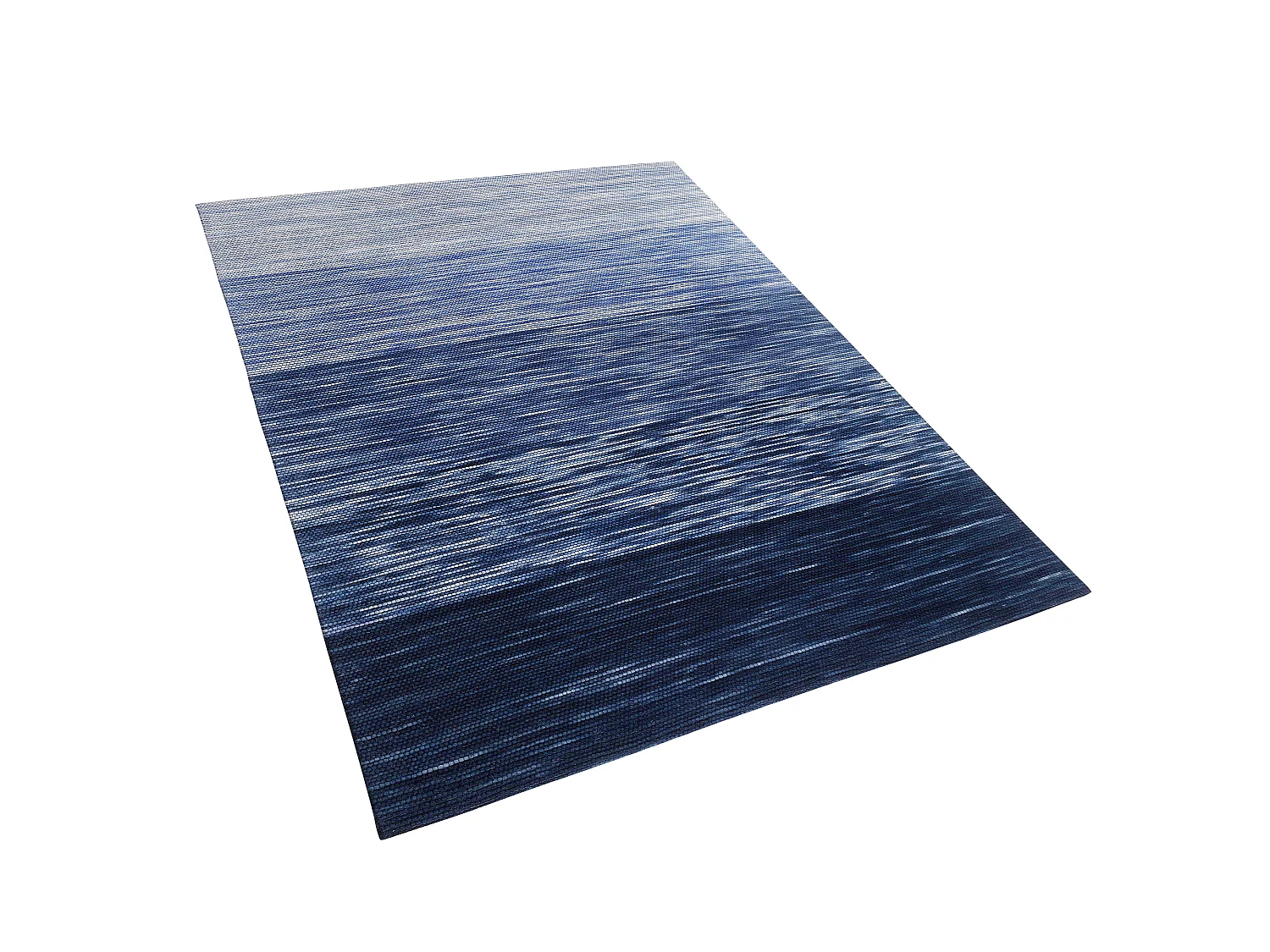 Vloerkleed wol blauw 160 x 230 cm KAPAKLI