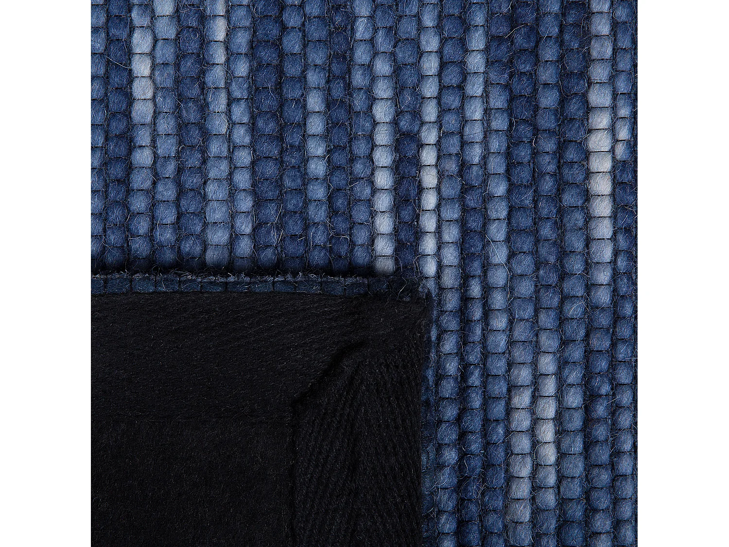 Vloerkleed wol blauw 160 x 230 cm KAPAKLI