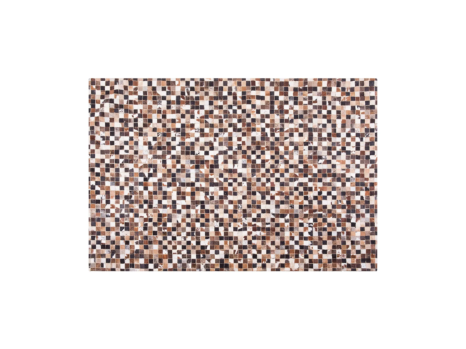 Tapis KONYA 160 x 230 cm Cuir Marron