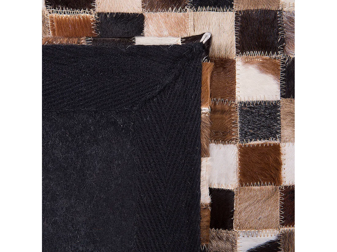 Tapis KONYA 160 x 230 cm Cuir Marron