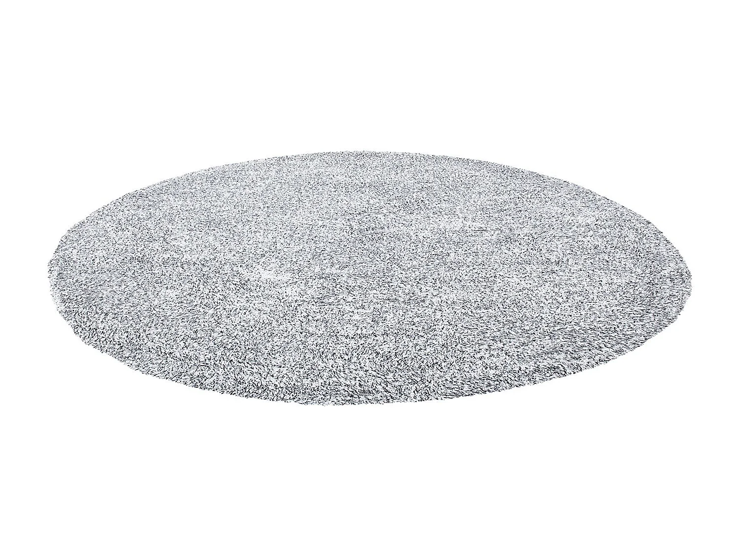 Alfombra gris/negro ⌀ 140 cm DEMRE