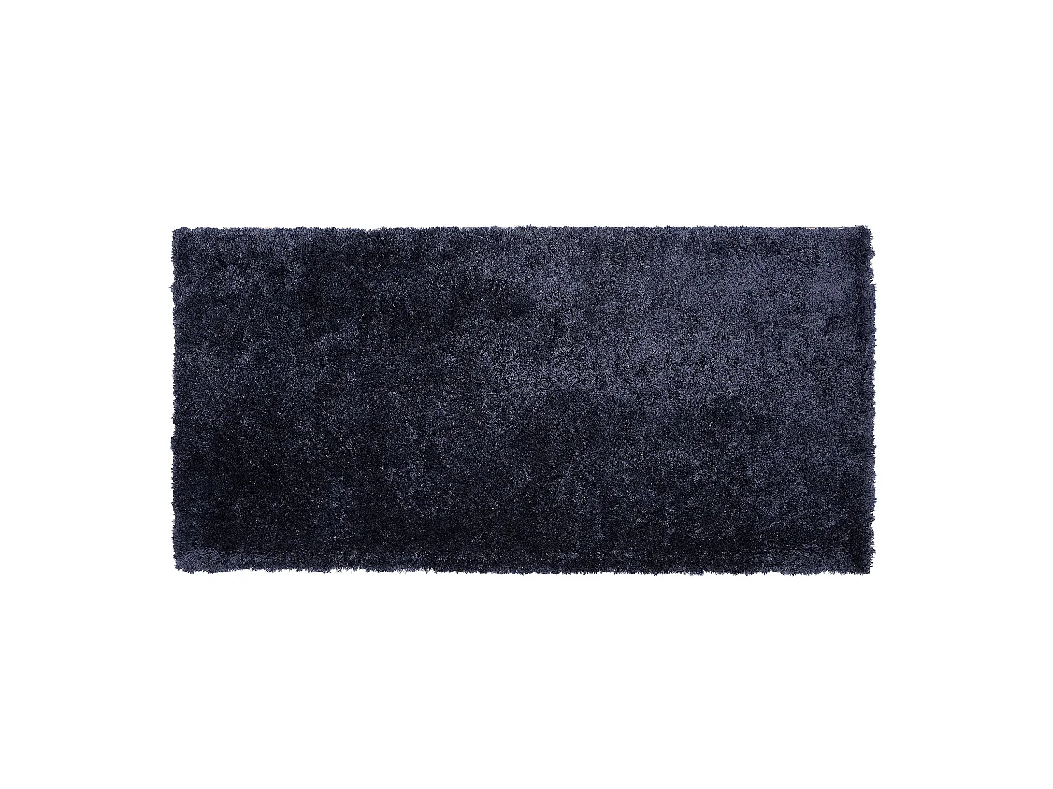 Tapis à poils longs EVREN Bleu foncé 80 x 150 cm