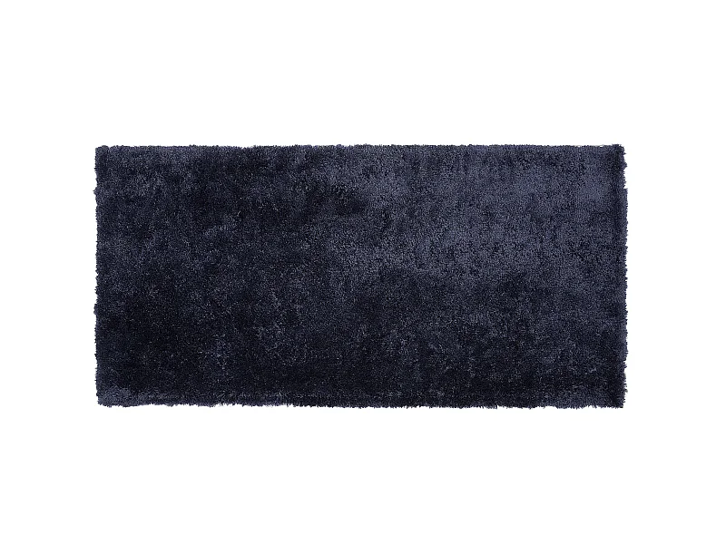 Tappeto shaggy blu scuro 80 x 150 cm EVREN