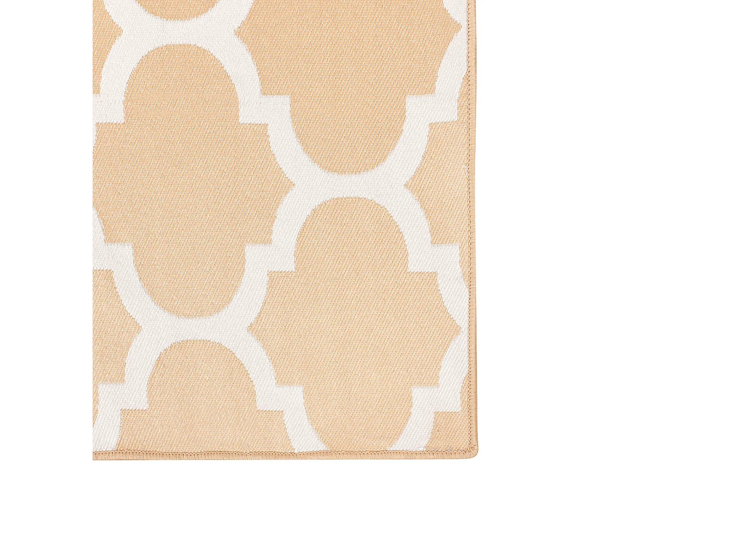 Tapis d'extérieur AKSU Beige 160 x 230 cm Réversible