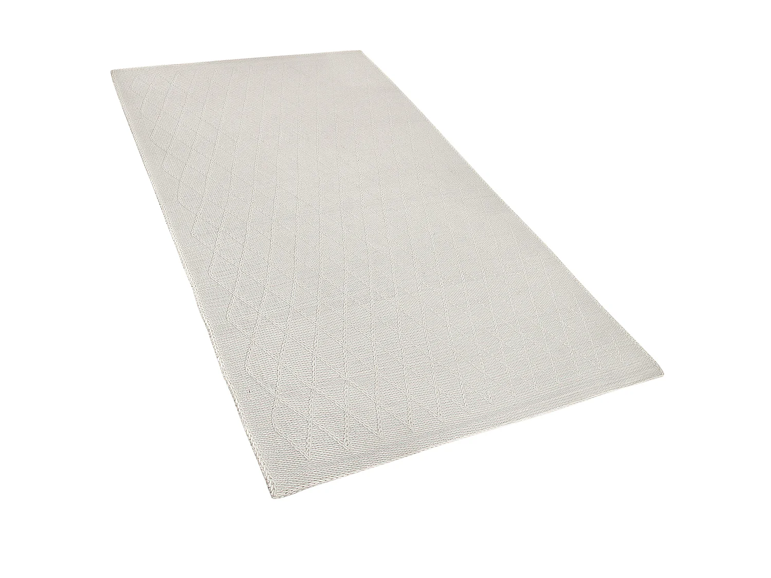 Tapete branco 80 x 150 cm ERZIN