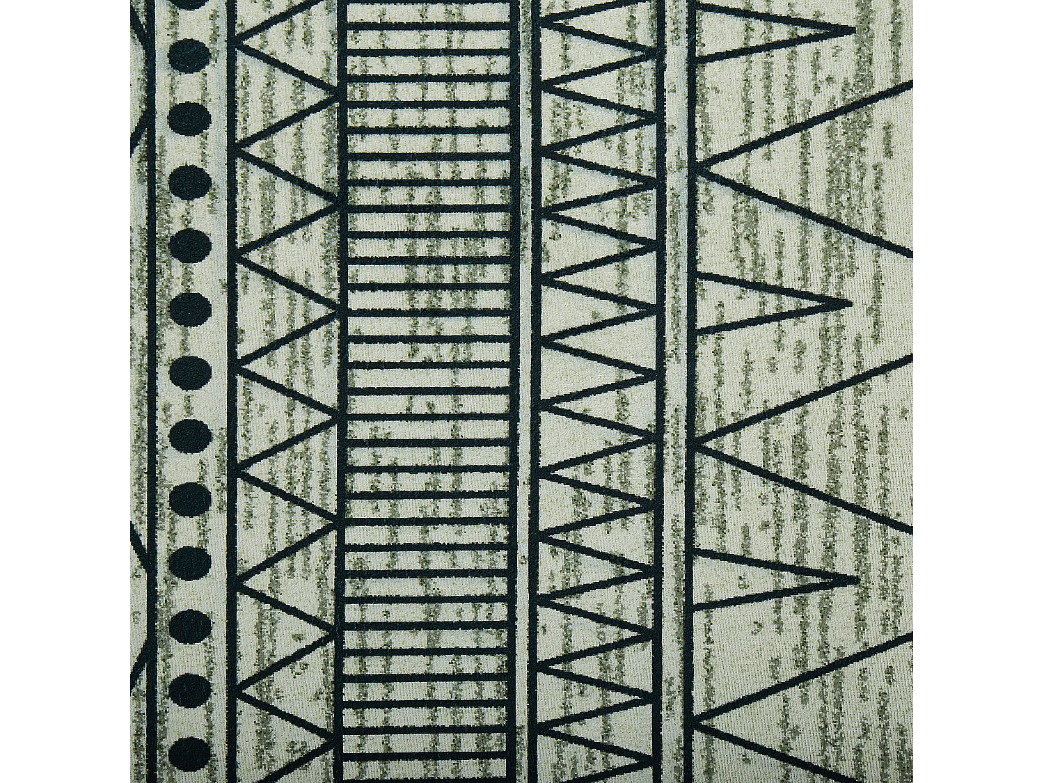 Alfombra negro/gris claro 80 x 150 cm KEBAN