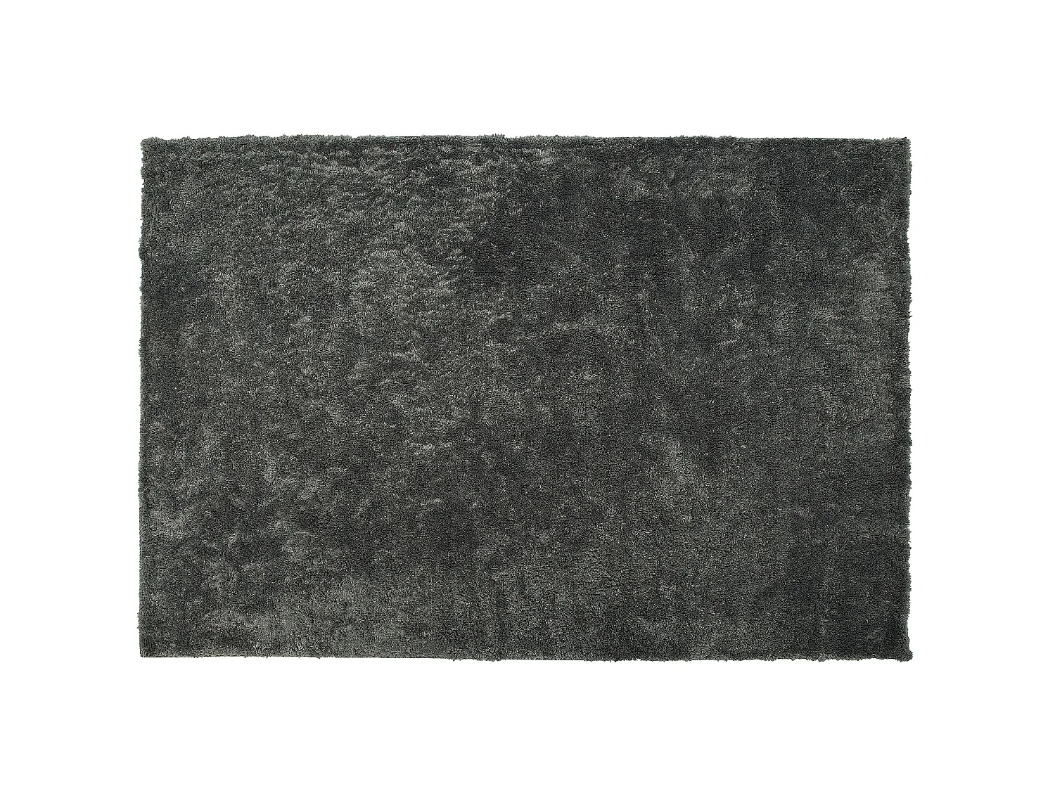 Tapis à poils longs EVREN Gris foncé 200 x 300 cm