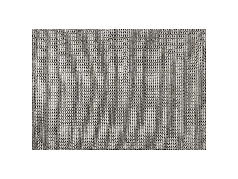 Gemütlicher Teppich Wolle 160x230 cm dunkelgrau Kilis