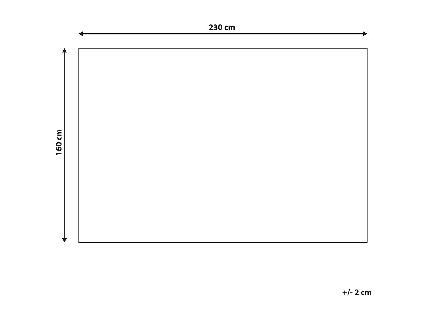 Tapete cinzento escuro 160 x 230 cm KILIS