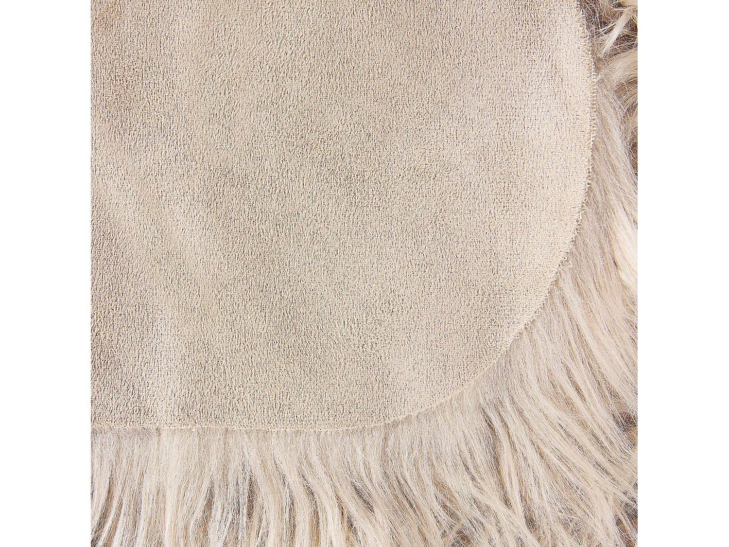 Tapis en fausse fourrure MUNGO Beige 63 x 95 cm