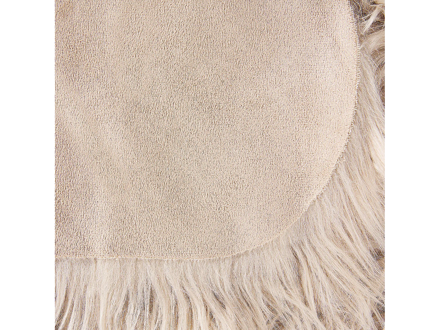 Tapis en fausse fourrure MUNGO Beige 63 x 95 cm