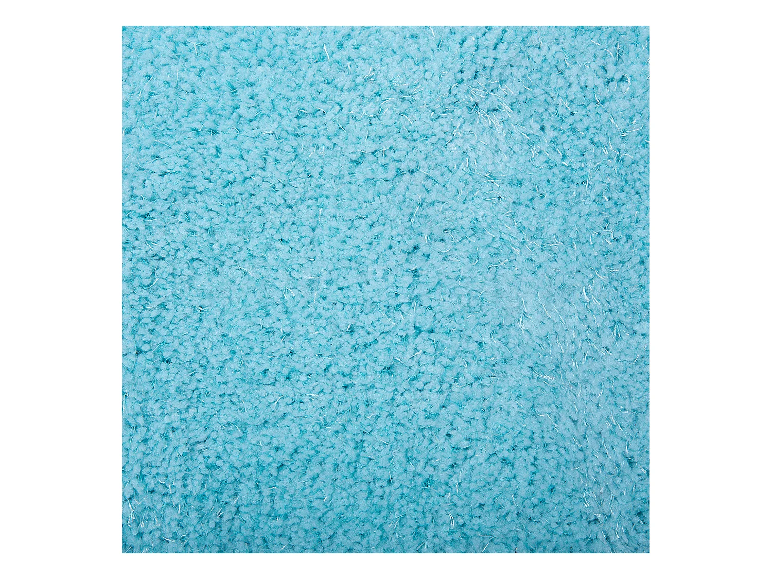 Vloerkleed polyester lichtblauw ⌀ 140 cm DEMRE