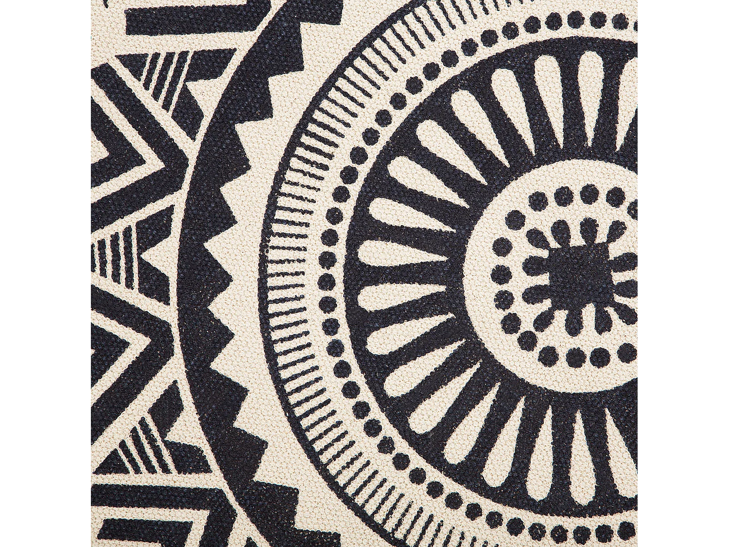 Tapis TATVAN Bleu ø 120 cm Coton