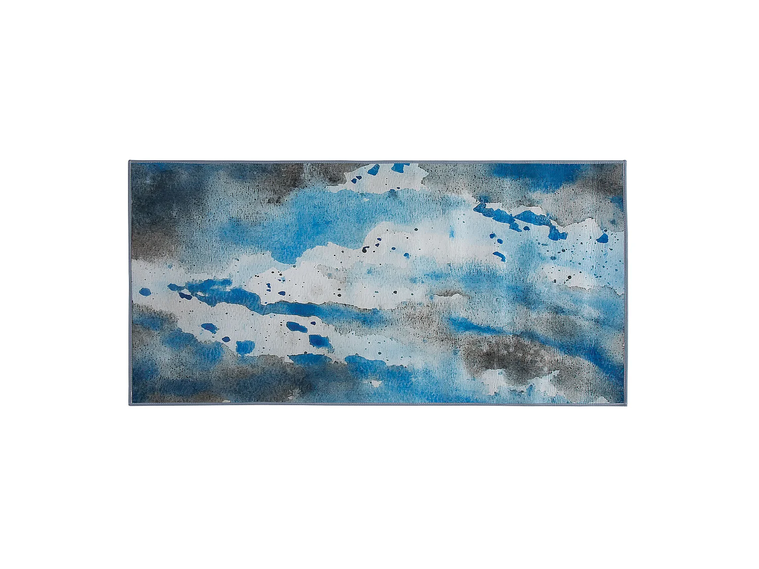 Tapis BOZAT Bleu 80 x 150 cm