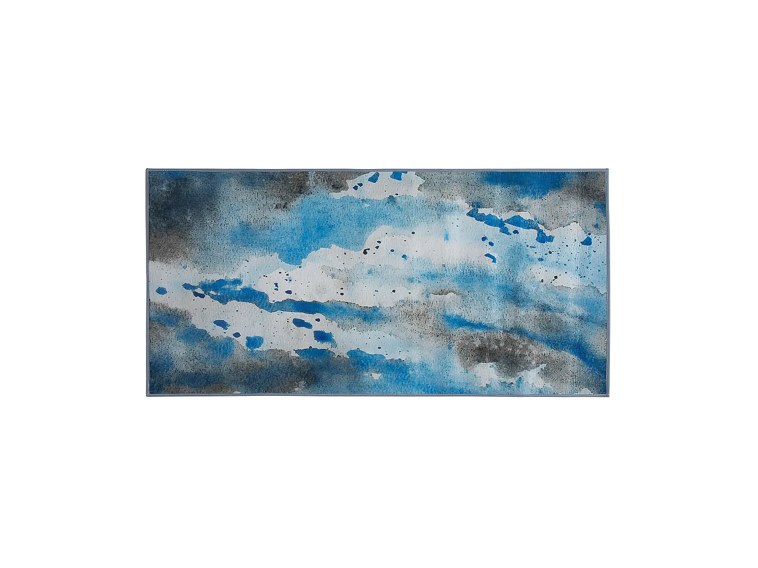 Tapis BOZAT Bleu 80 x 150 cm