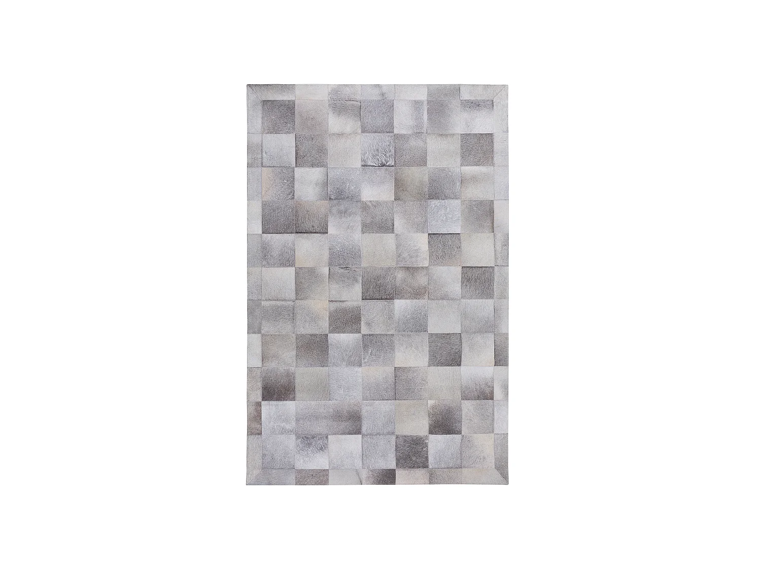 Tapis ALACAM Gris 140 x 200 cm Cuir