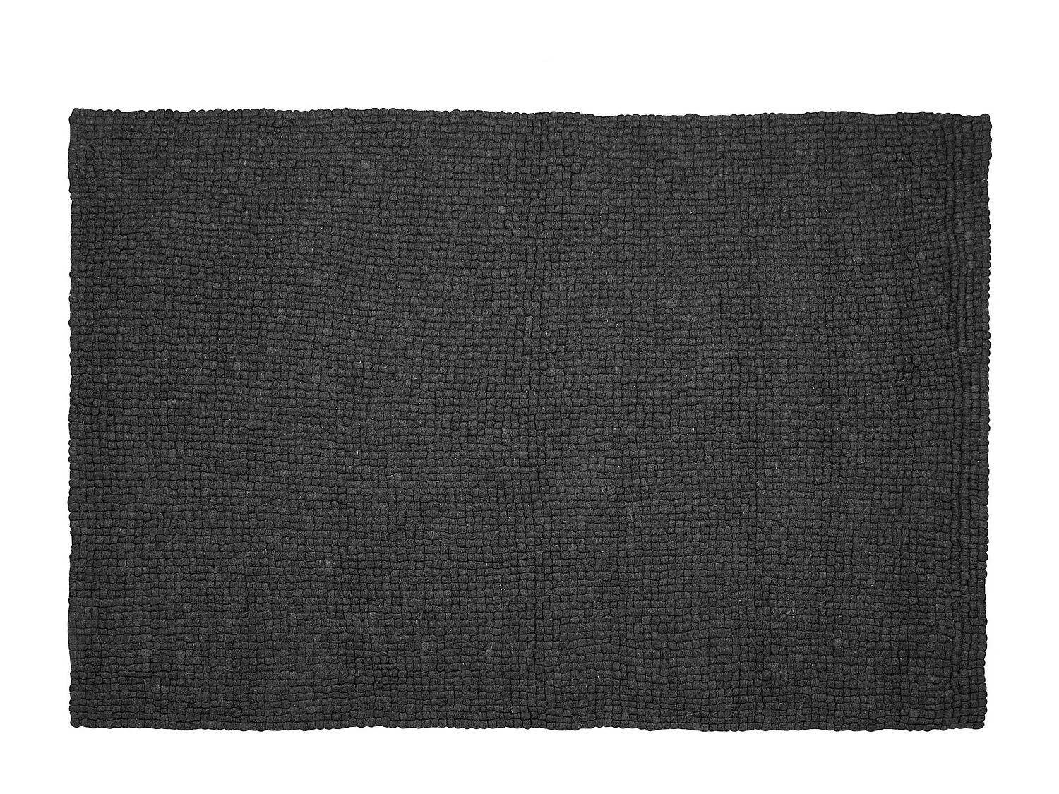 Tapis AMDO Gris foncé 160 x 230 cm Laine