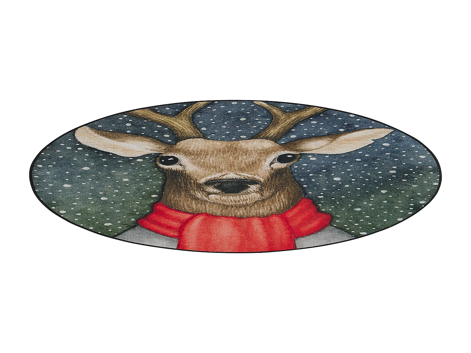 Tapis EREGLI Bleu ø 140 cm