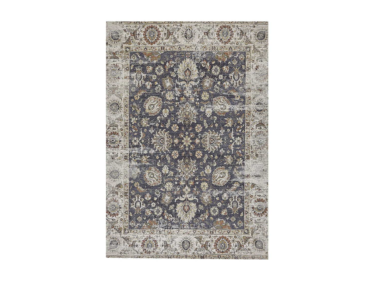 Vloerkleed polyester meerkleurig 140 x 200 cm PELITLI