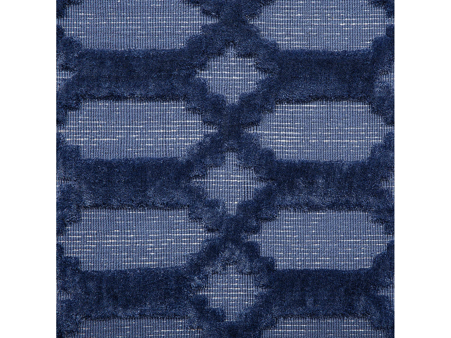 Tapis CIZRE Bleu marine 160 x 230 cm Soie artificielle
