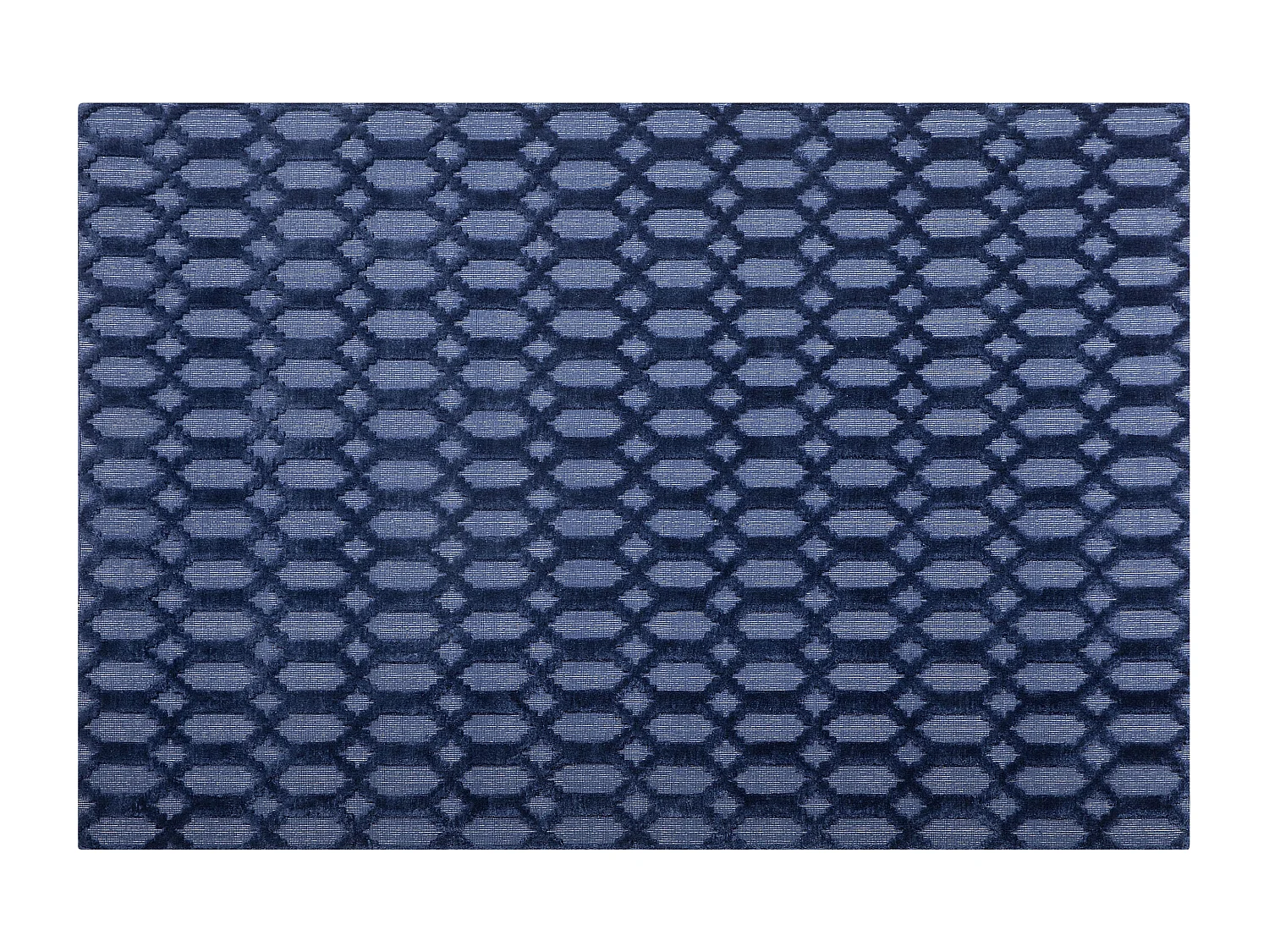 Vloerkleed viscose marineblauw 160 x 230 cm CIZRE